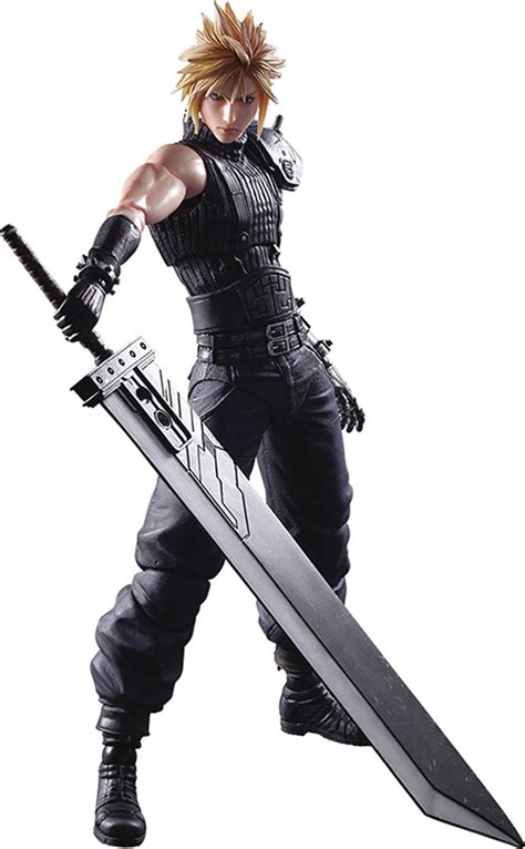Cloud Strife Remake Final Fantasy Vii Action Figure Play