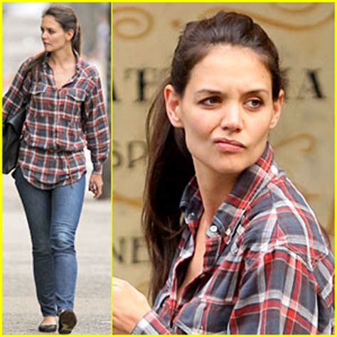 Katie Holmes Makes Not Impressed Face Katie Holmes Just Jared