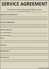 Free Hvac Service Agreement Template Pictures