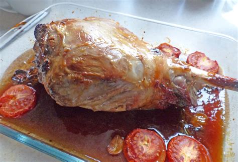 Gigot d agneau au miel et au thym P1210600 R