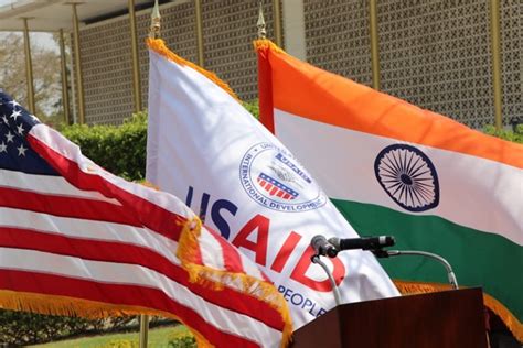 Flags For Release Usaid And Amcham India Sign Mou To Partner For India’s Development U S