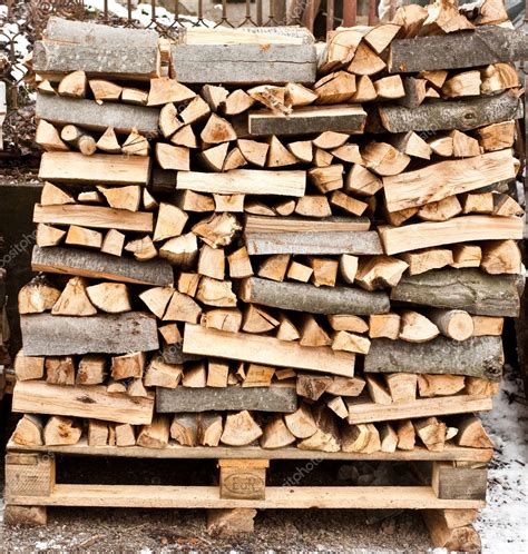 Stack Of Firewood — Stock Photo © Xalanx 2486706