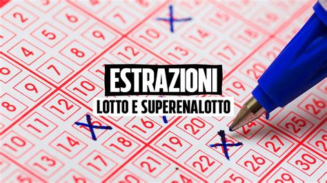 Estrazioni Lotto E Superenalotto Giovedì 11 Maggio 2023 Numeri