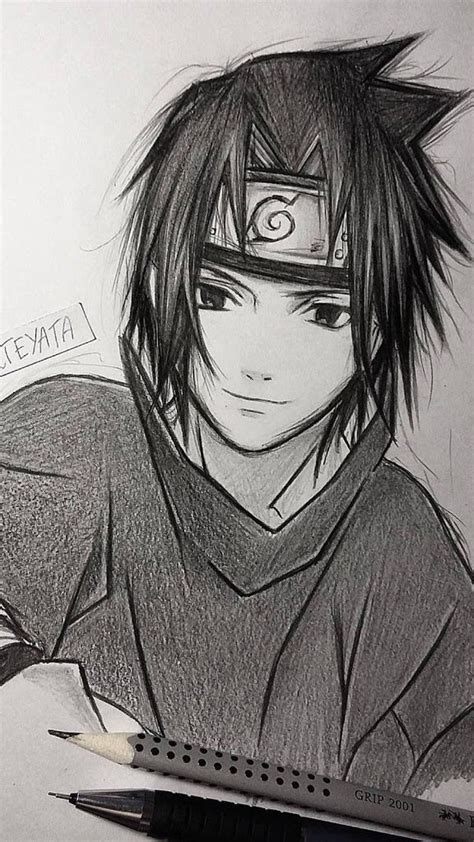 Pin By Kaito Kid ★彡 On Anime 3 Sasuke Drawing Naruto Sketch