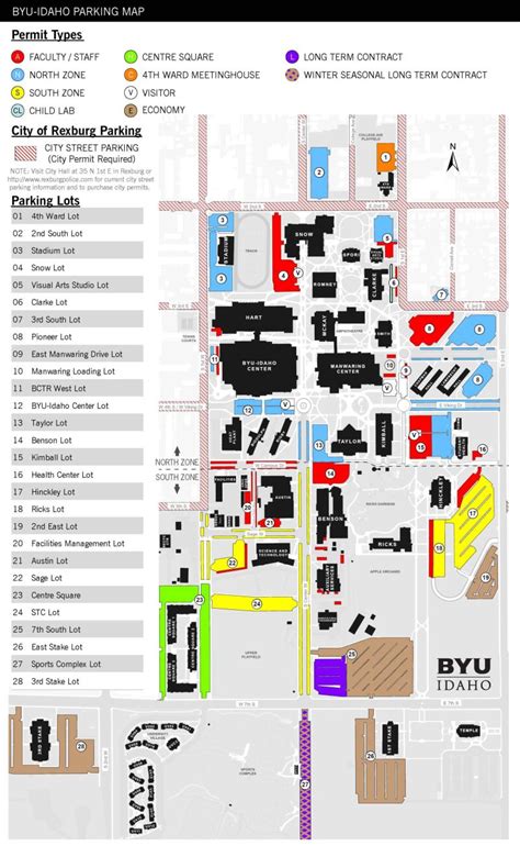 Parking Services University Operations Safety Office Byu Idaho