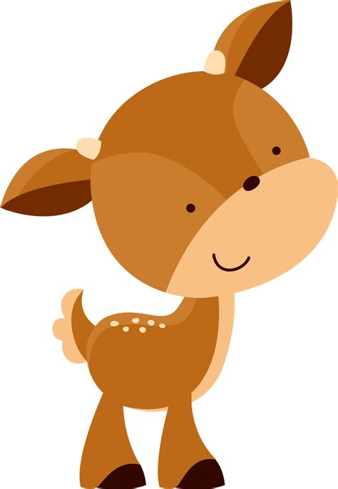 Safari Cute Png Baby Deer Clipart Free Transparent Png Large Size