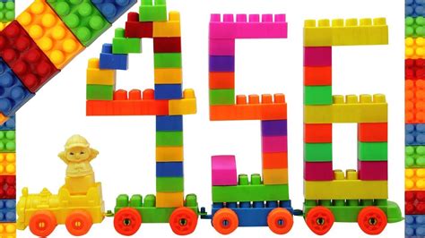 Kids Learn Numbers With Building Blocks Building 4 5 6 With