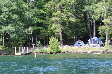 Peaceful And Beautiful Island Camping On Lake George Lake George