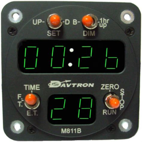 M811 Digital Clock Avionics And Supplies