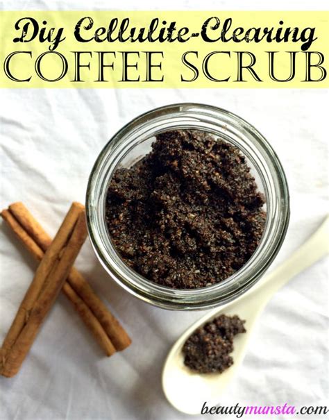 How To Make A Coffee Scrub For Cellulite Beautymunsta