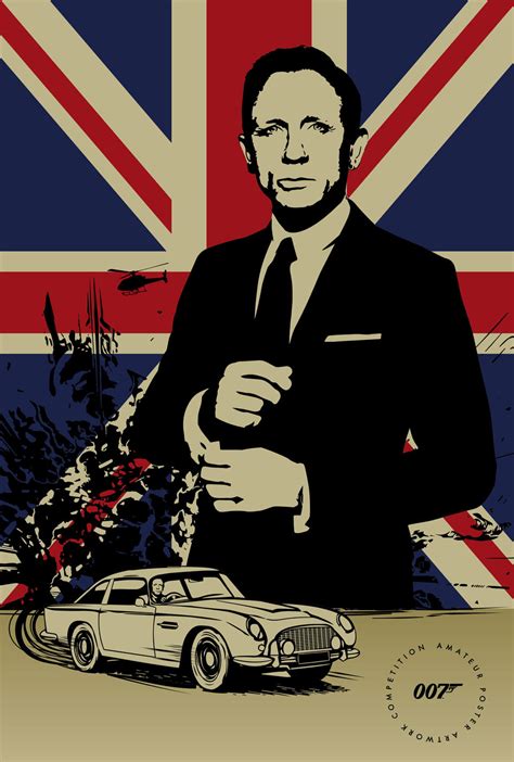 007 James Bond Anniversary Poster On Behance