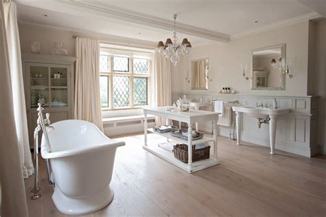 Sims Hilditch Cotswold Manor House Bathroom With Console Table House