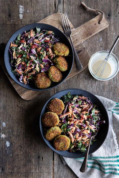 Vegan Falafel Salad Recipe Heartful Table