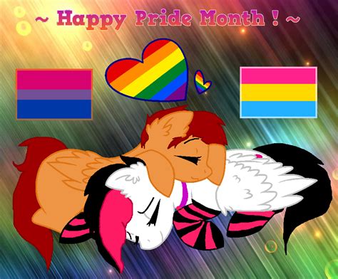 Hoping your month will be great and this summer will finally be the end of the covid madness so we all can enjoy life again. Happy Pride Month by Kitsu0kami on DeviantArt