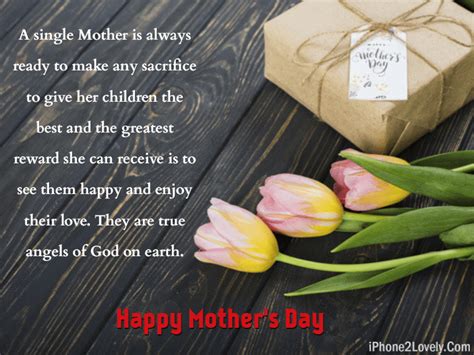 Single Mom Wishes For Happy Mothers Day Quotessquare