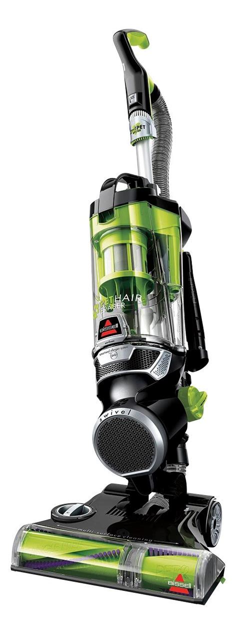 Best Buy Bissell Pet Hair Eraser® Upright Vacuum Black And Chacha Lime 1650