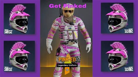 Pink Mozzie Camouflage Rainbow Six Siege Replay Beta Youtube