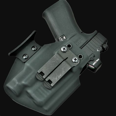 Iwb Light Bearing Holster Glock X Mos With Tlr Sub Blackout Series Code Defense