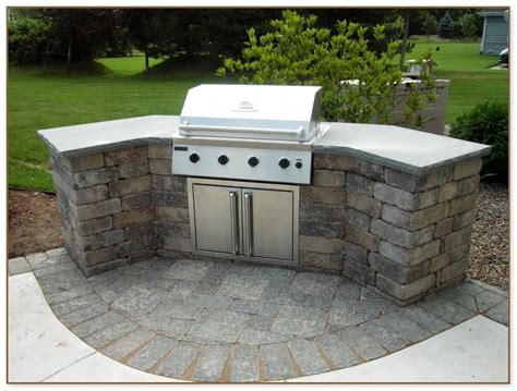 Building an outdoor kitchen using traditional construction may take weeks. Prefab Outdoor Kitchen Grill Islands