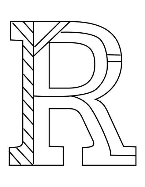 In case you don\'t find what you are looking for, use the top. Letter R Coloring Pages - GetColoringPages.com