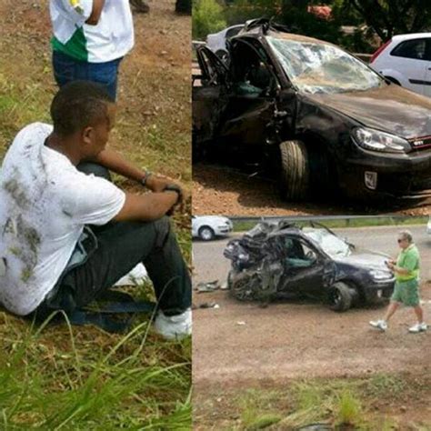 Miracle Un Joueur Sud Africain Sort Indemne Dun Grave Accident De La