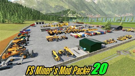 Fs Miners Mod Pack September 2023 20 Fs22 Mod