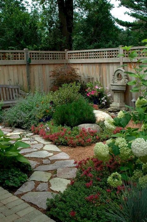 As long as you do not shade out the irises, the list is almost endless. 63+ Beautiful Front Yard Rock Garden Landscaping Ideas ...