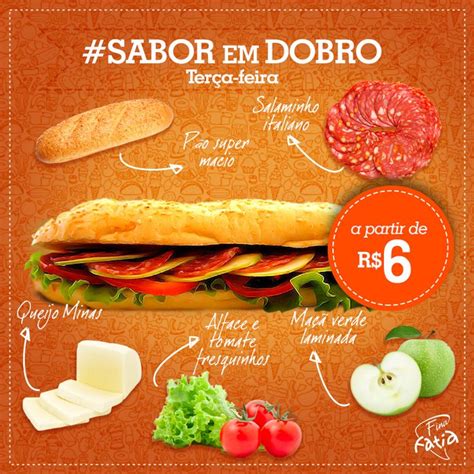 Terça feira tem baguete wraps e sanduíches naturais no SaborEmDobro