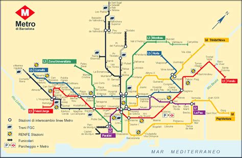 Mapa Del Metro De Barcelona Linea Mapa Lineas Hot Sex Picture