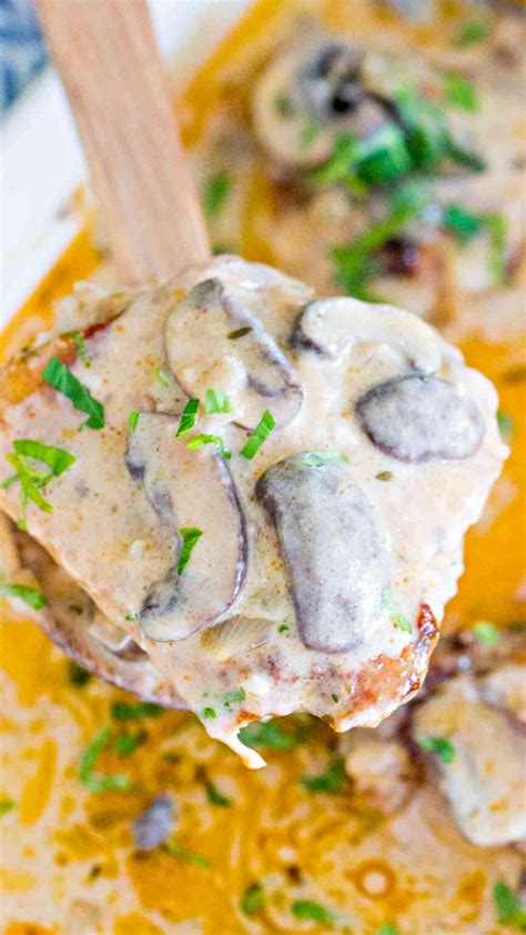 Creamy Chicken And Mushroom Casserole Video Sweet And Savory Meals