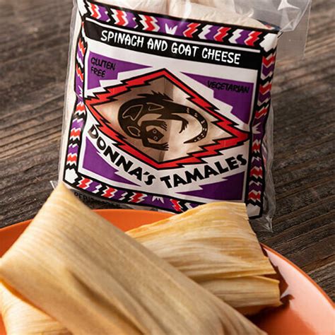 Spinach And Goat Cheese Tamale Store Donnas Tamales