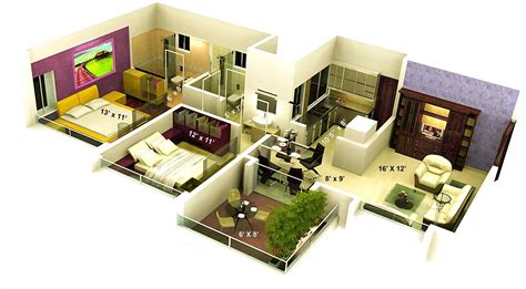 1500 square feet house plans 3d. 1000 Sq Ft House Interior Design | Sofa Cope