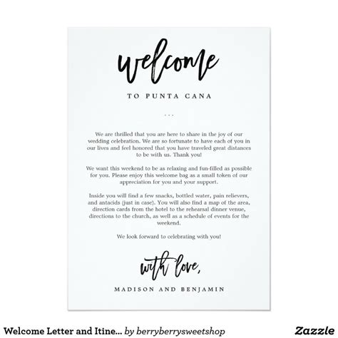 Wedding Hotel Welcome Letter Template Examples Letter Templates For