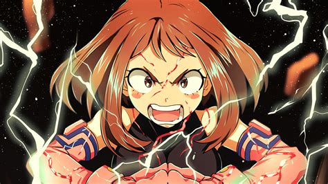 58944 My Hero Academia Hd Wallpaper Katsuki Bakugou Ochaco Uraraka