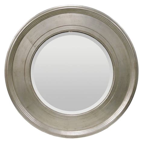 casey round mirror silver ido interior design online