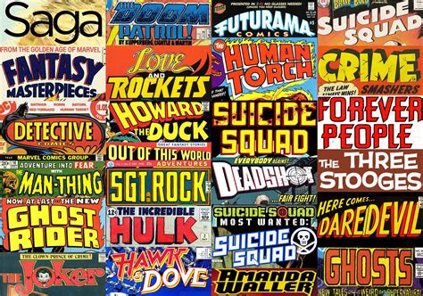Comic Book Logos And Lettering Golden Age Comics Book Letters Comic
