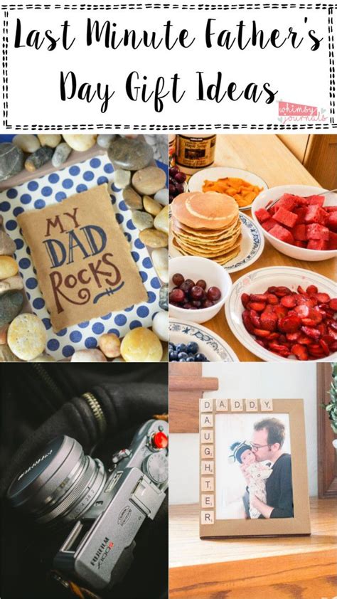 After all the prep and celebrations for our you'll reap the rewards of this father's day gift! Easy Last Minute Father's Day Gift Ideas (With images ...