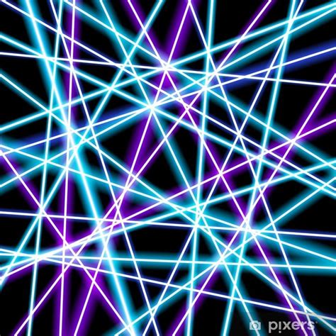Abstract Vector Background More Glowing Lines Geometry