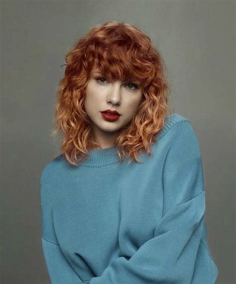 My Edit Of Taylor Swift Photo Shoot With Red Hair Wouldnt She Look