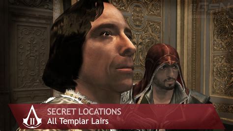 Assassin S Creed 2 Side Memories All Templar Lairs Secret