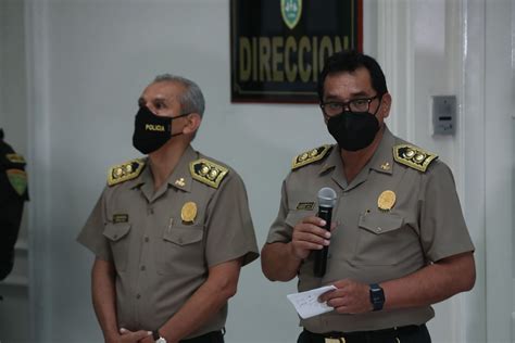 Presentación De Los Resultados De Los Operativos Policiales En Lima