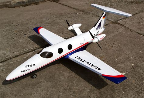 Tt 62 Alekto Electric Twin Engine Fiberglass Rc Airplane Kit 90a230