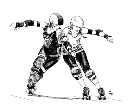 Roller Derby Girls Jammer Roller Derby Derby Roller