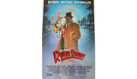 Steve Chorney Original Alternate Art For Who Framed Roger Rabbit Poster