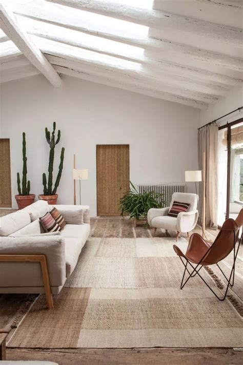 ceiling minimalism interior furniture design living room modern