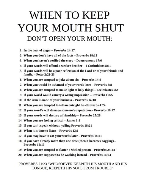 when to keep your mouth shut proverbs 31 wanna be