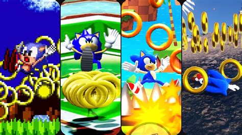 Evolution Of Sonic Losing Rings 1991 2022 Youtube