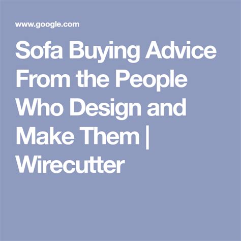 Sofa Buying Advice From The People Who Design And Make Them Sofa Buying Guide Design