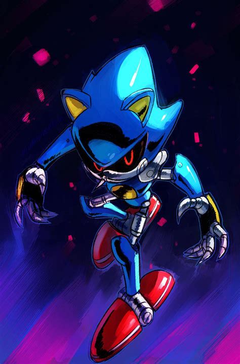 Metal Sonic By Drawloverlala Sonicthehedgehog