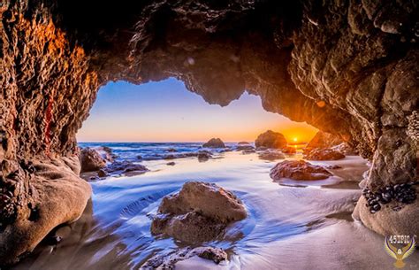 Malibu California Ocean And Beach Sea Cave Sunset Epic Mali Flickr